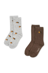Dětské ponožky Konges Sløjd 2 PACK LEMON SOCKS 2-pack