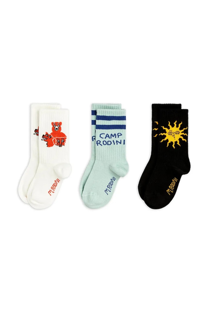 Dětské ponožky Mini Rodini Camp Rodini 3-pack