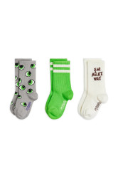 Dětské ponožky Mini Rodini Eyes 3-pack