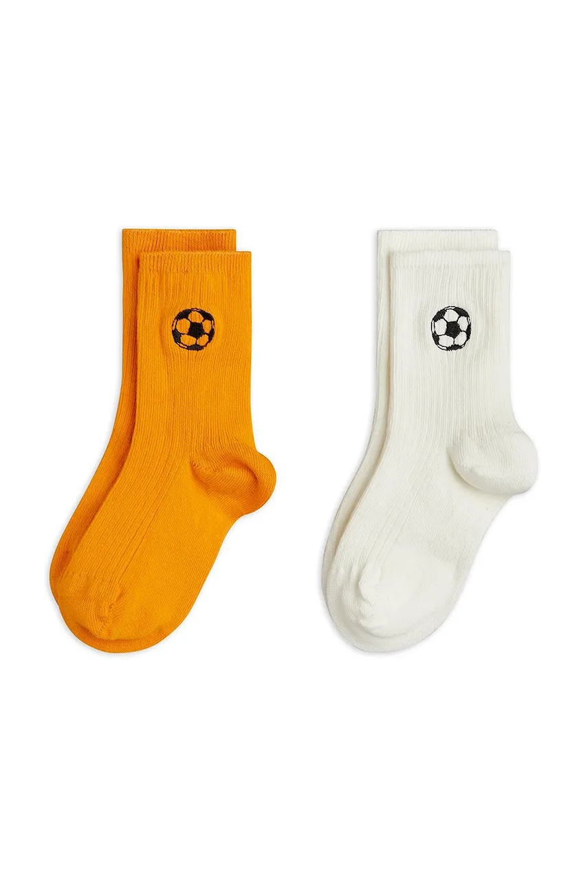 Dětské ponožky Mini Rodini Football 2-pack