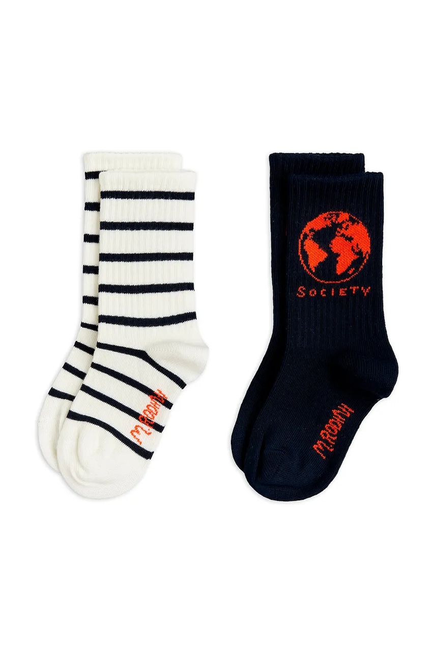 Dětské ponožky Mini Rodini Society 2-pack