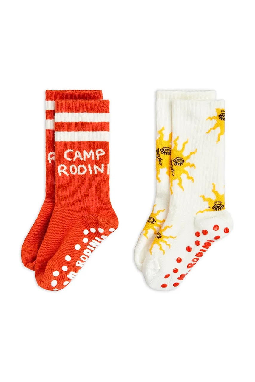 Dětské ponožky Mini Rodini Sun 2-pack