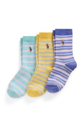 Dětské ponožky Polo Ralph Lauren 3-pack