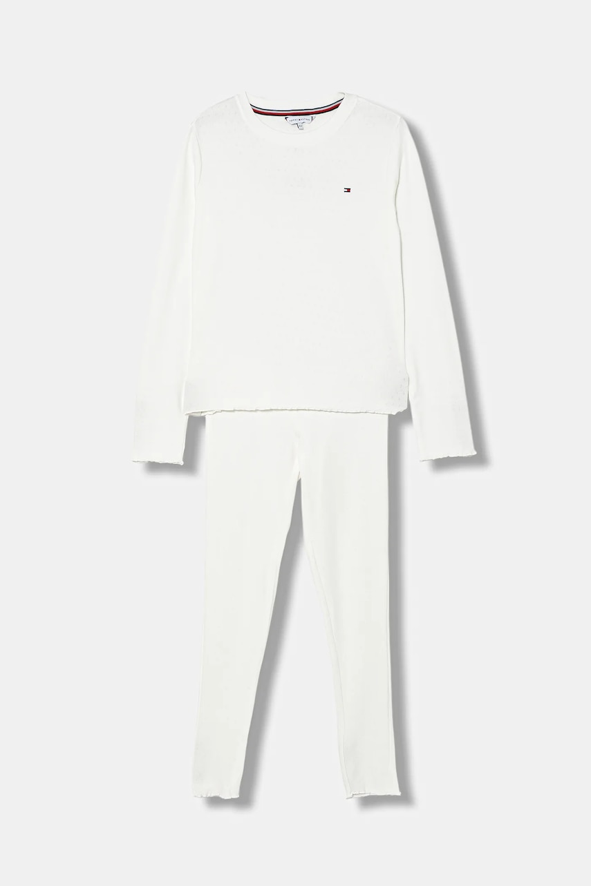 Dětské pyžamo Tommy Hilfiger 2-pack bílá barva, UG0UG00811