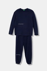 Dětské pyžamo United Colors of Benetton tmavomodrá barva, 3DKE0P097