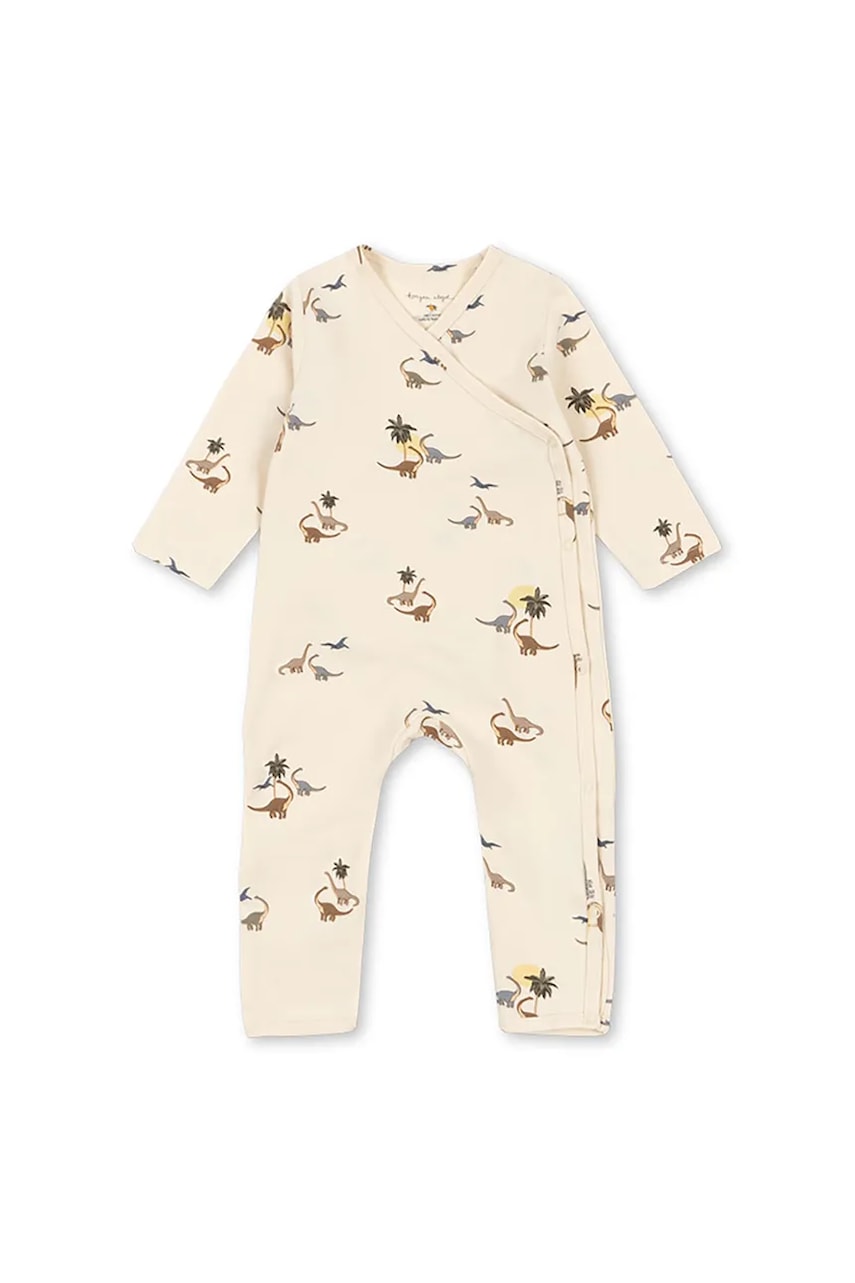 Dětské rampery Konges Sløjd BASIC NEWBORN ONESIE GOTS