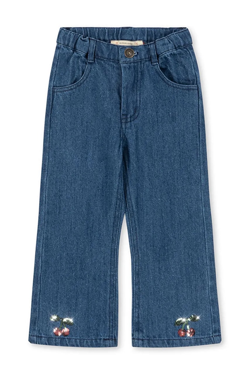 Dětské rifle Konges Sløjd ELBA FLARE JEANS GOTS