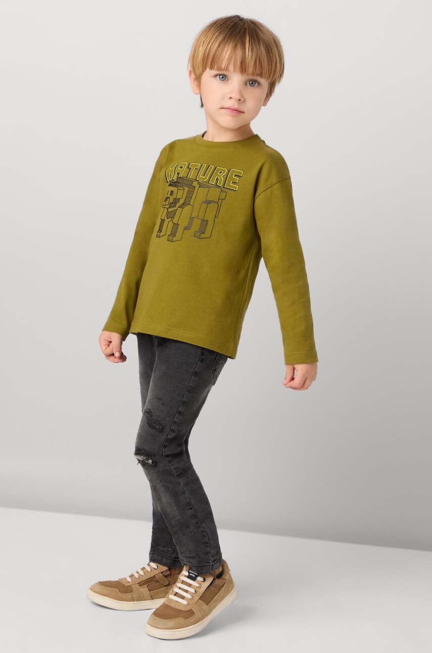 Dětské rifle Mayoral Joggery denim abraded