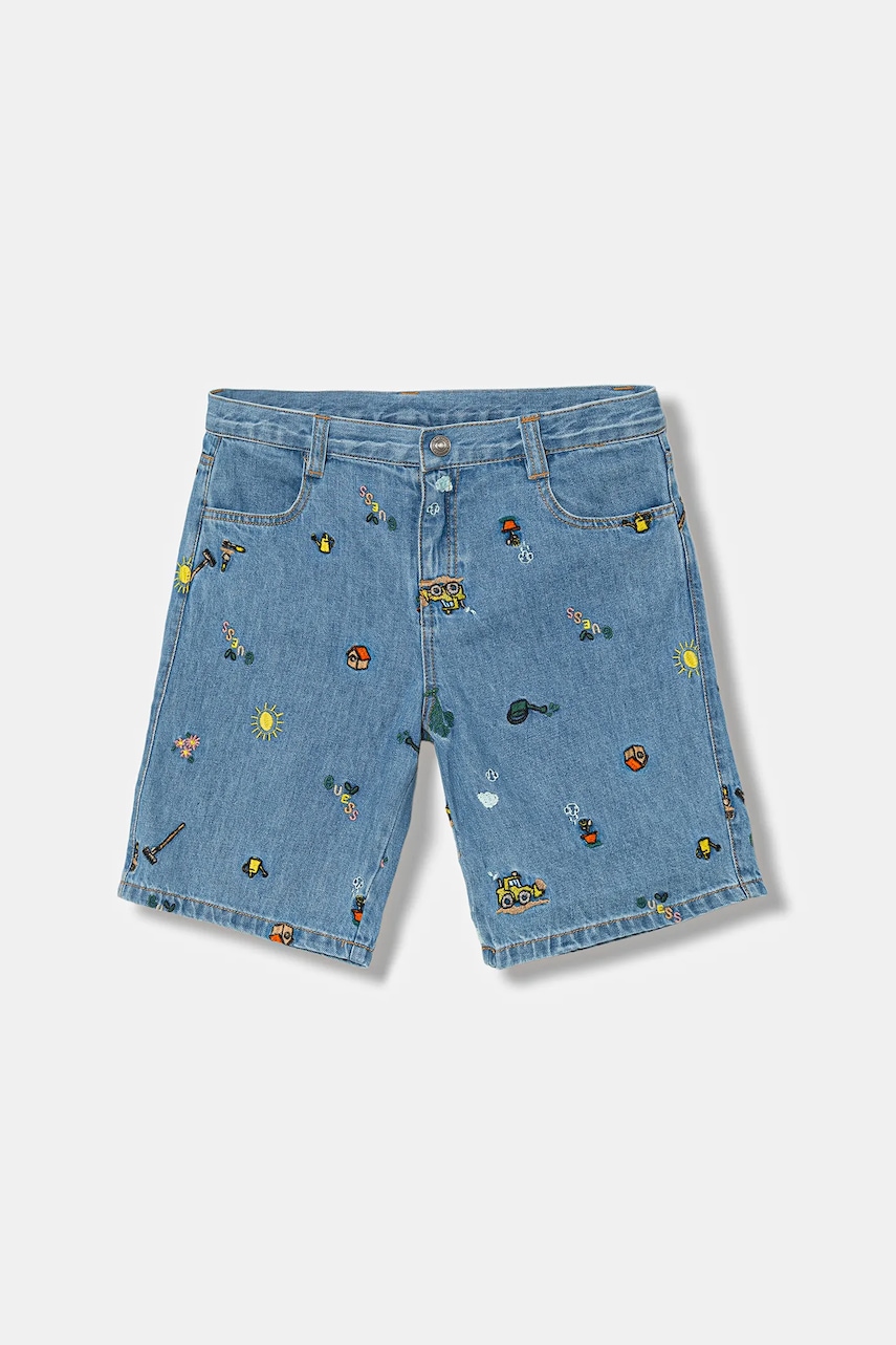 Dětské riflové kraťasy Guess