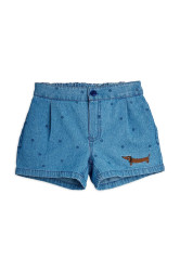 Dětské riflové kraťasy Mini Rodini denim dots