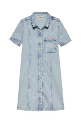 Dětské riflové šaty Calvin Klein Jeans