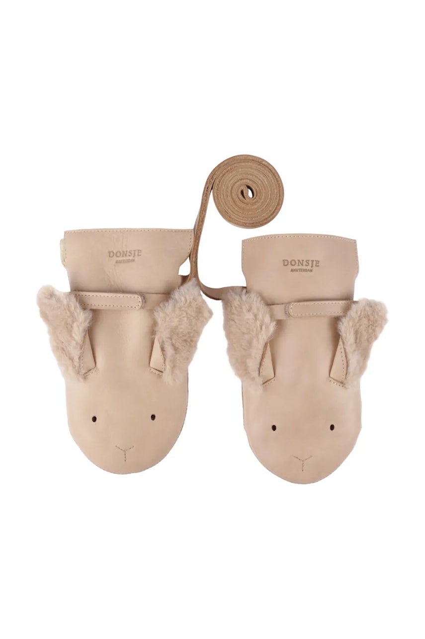 Dětské rukavice Donsje Kapi Exclusive Mittens Fluffy Bunny