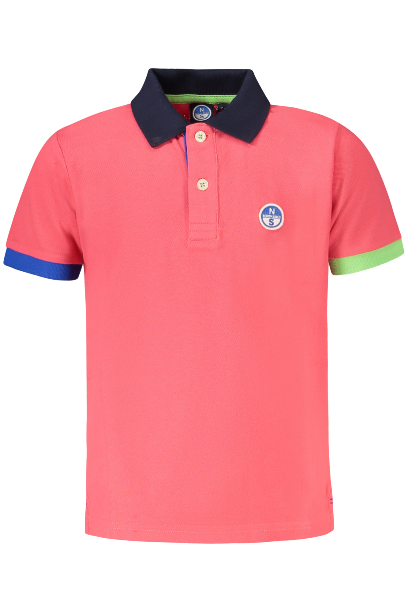 Dětské růžové polo triko s krátkým rukávem