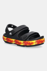 Dětské sandály Crocs CROCBAND FLAMES SANDAL T