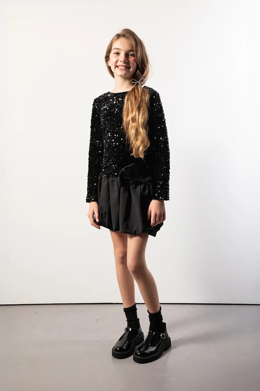 Dětské šaty s příměsí bavlny Coccodrillo