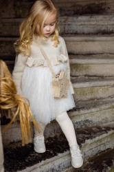 Dětské šaty s příměsí vlny Donsje Paulien Dress