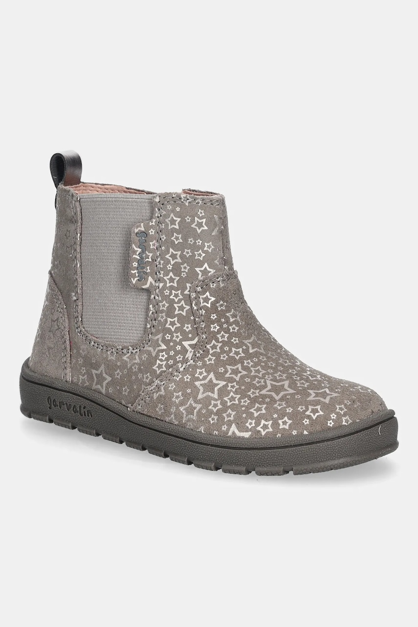 Dětské semišové kotníkové boty Garvalin