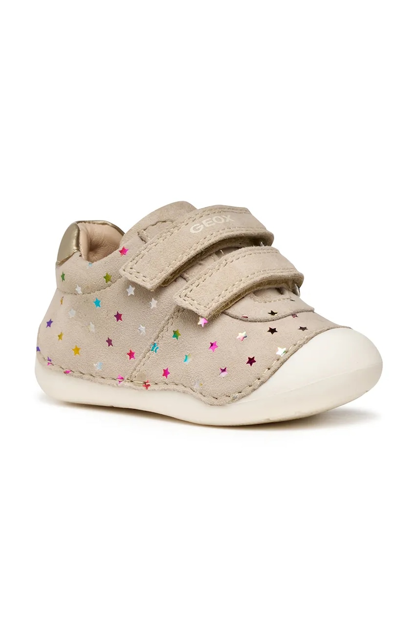 Dětské semišové polobotky Geox TUTIM