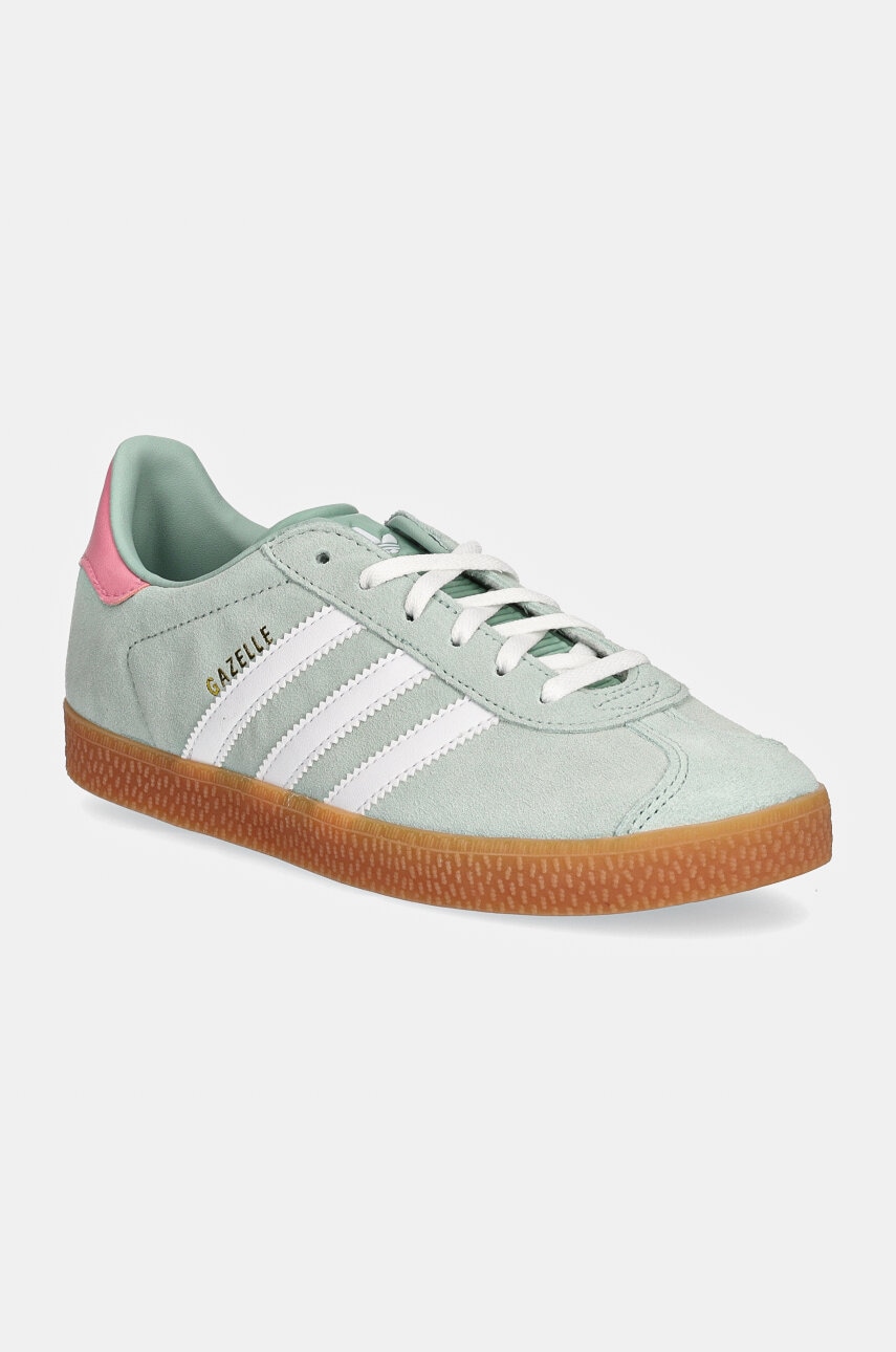 Dětské semišové sneakers boty adidas Originals GAZELLE