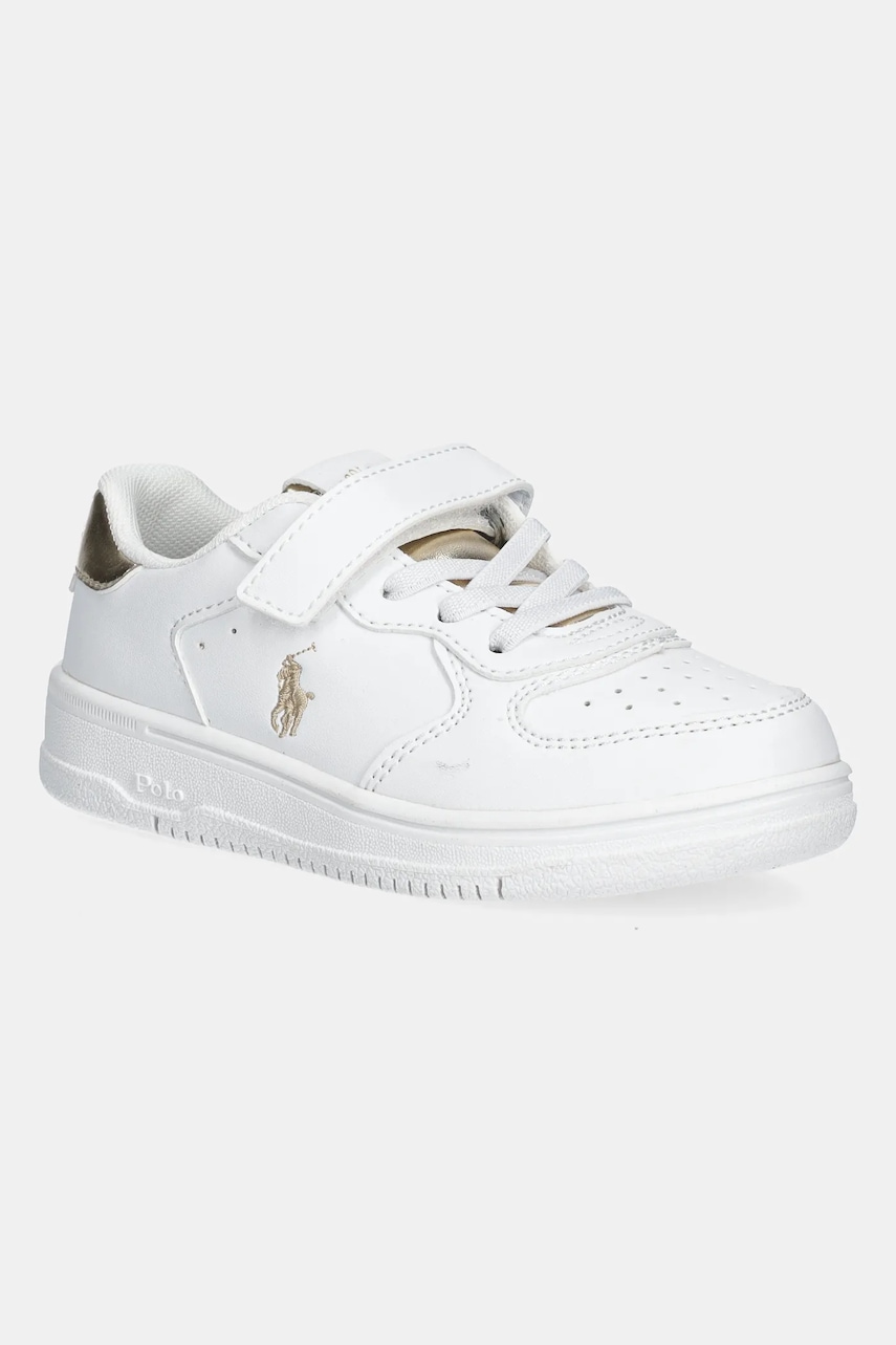 Dětské sneakers boty Polo Ralph Lauren MASTERS COURT PS bílá barva, RL01196100