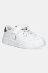 Dětské sneakers boty Polo Ralph Lauren MASTERS COURT PS bílá barva, RL01196100