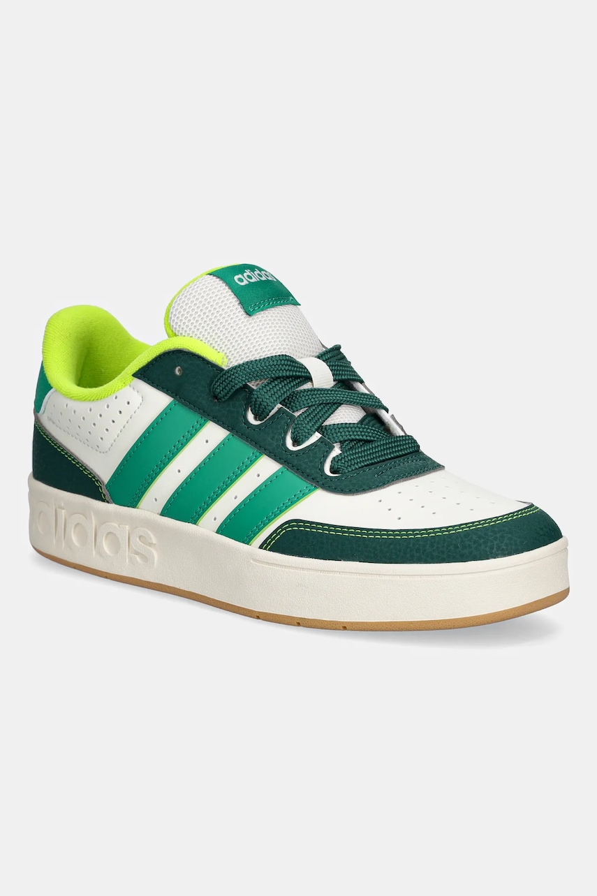 Dětské tenisky adidas BREAKBASE zelená barva, JP9930