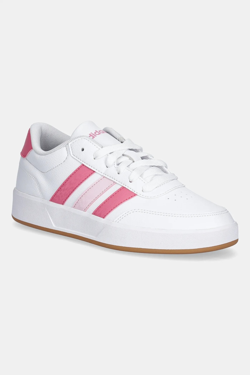 Dětské tenisky adidas BREAKNET 3.0 bílá barva, JR8444