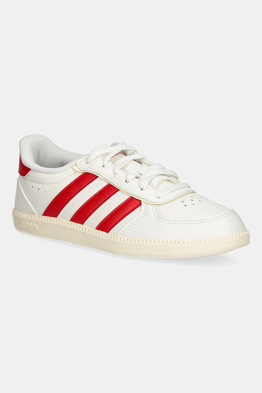 Dětské tenisky adidas BREAKNET SLEEK béžová barva, JQ3052