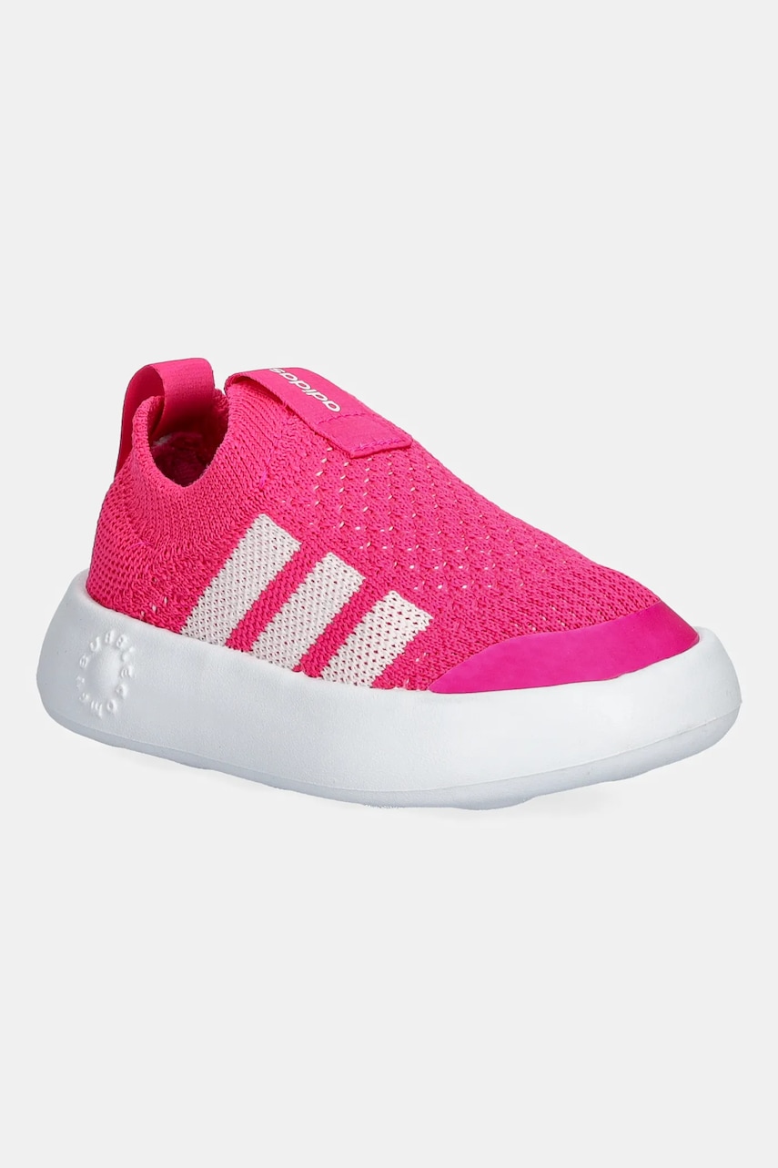 Dětské tenisky adidas BUBBLECOMFY růžová barva, JR5991