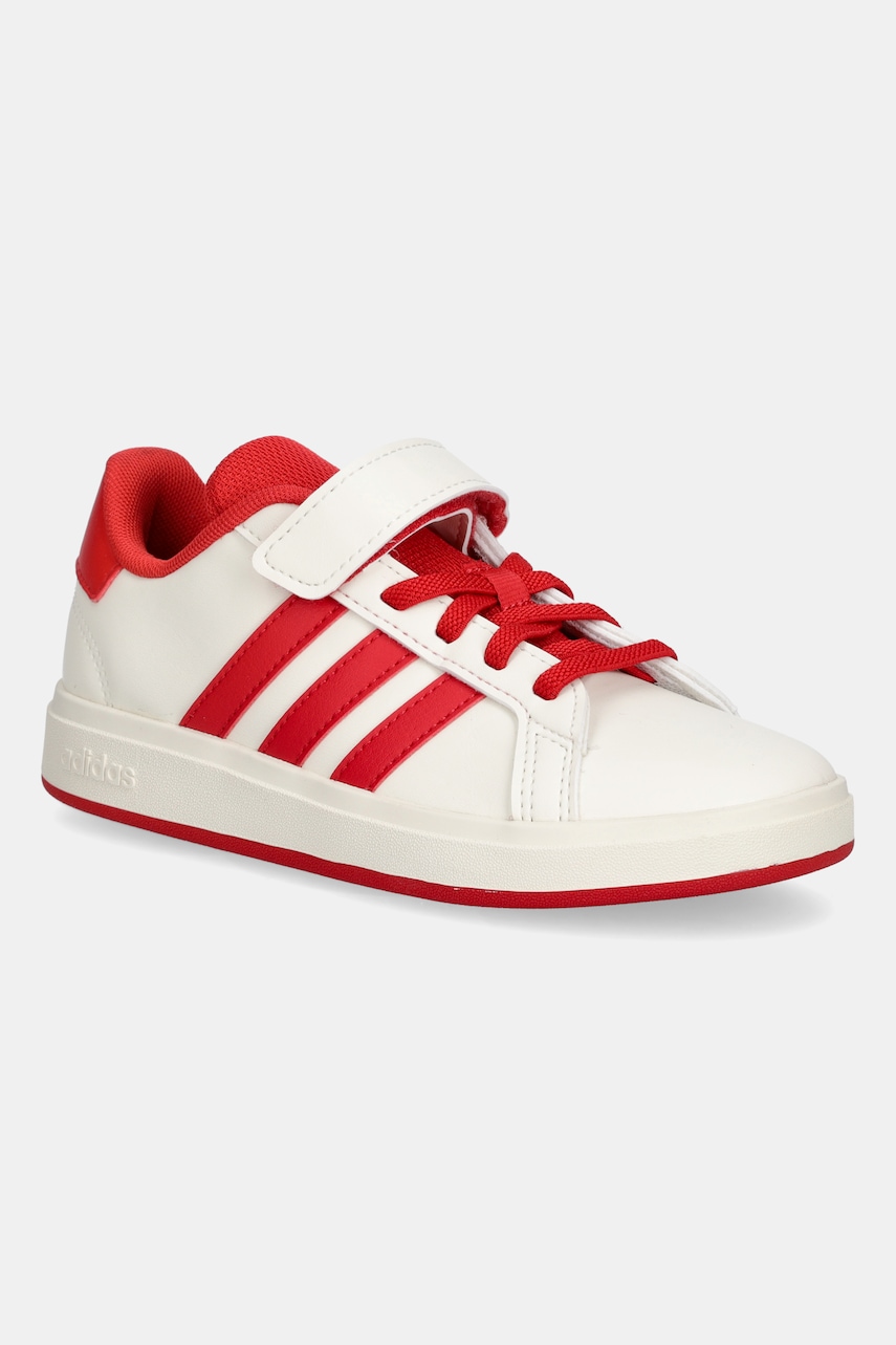 Dětské tenisky adidas GRAND COURT 2.0 béžová barva, JQ8003