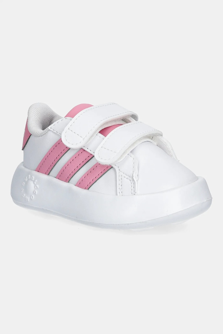 Dětské tenisky adidas GRAND COURT 2.0 bílá barva, JS4342