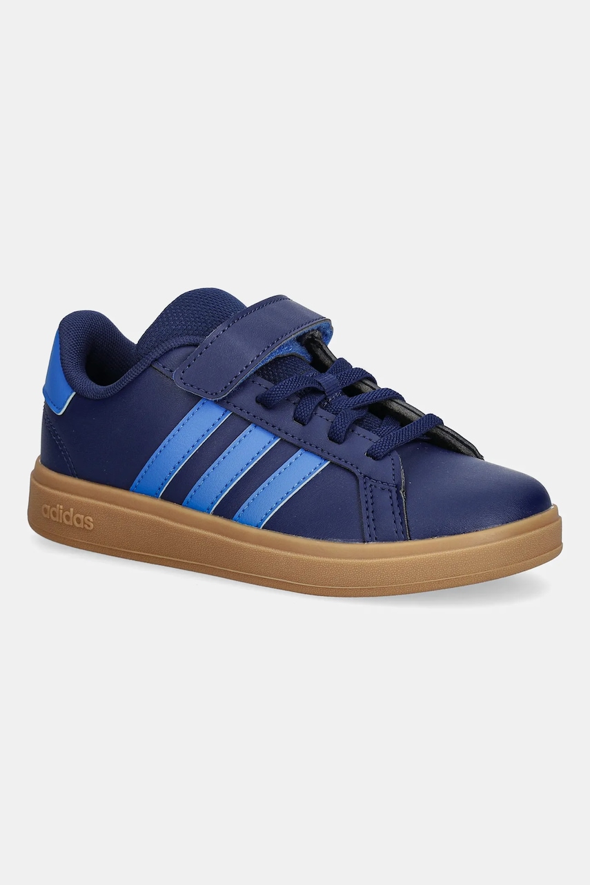 Dětské tenisky adidas GRAND COURT 2.0 tmavomodrá barva, JQ8001