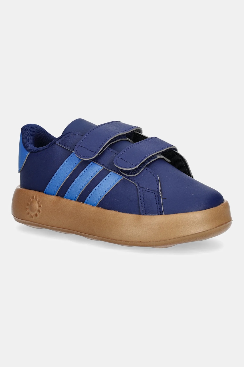 Dětské tenisky adidas GRAND COURT 2.0 tmavomodrá barva, JS4341
