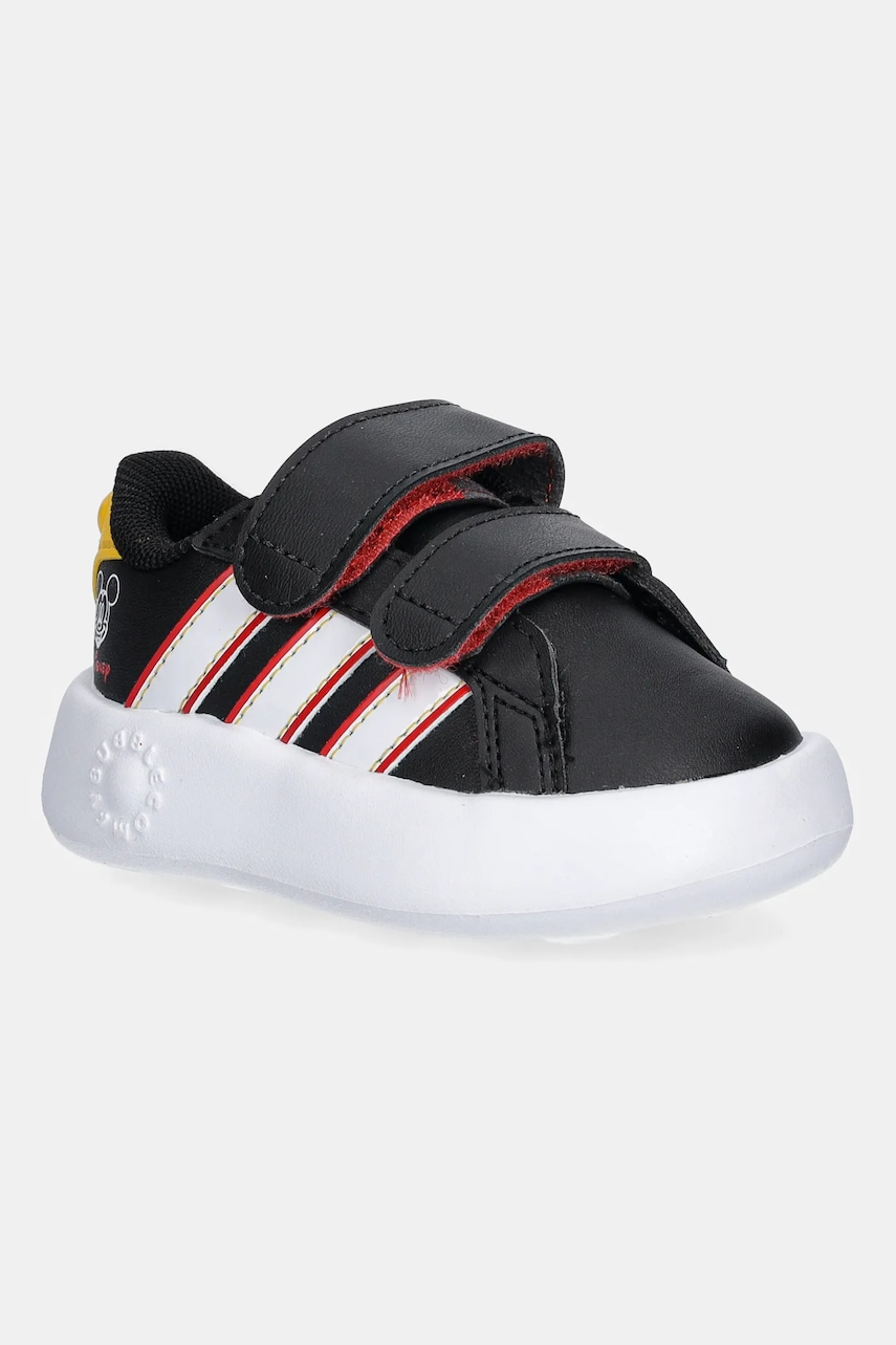Dětské tenisky adidas GRAND COURT MICKEY černá barva, JQ8071