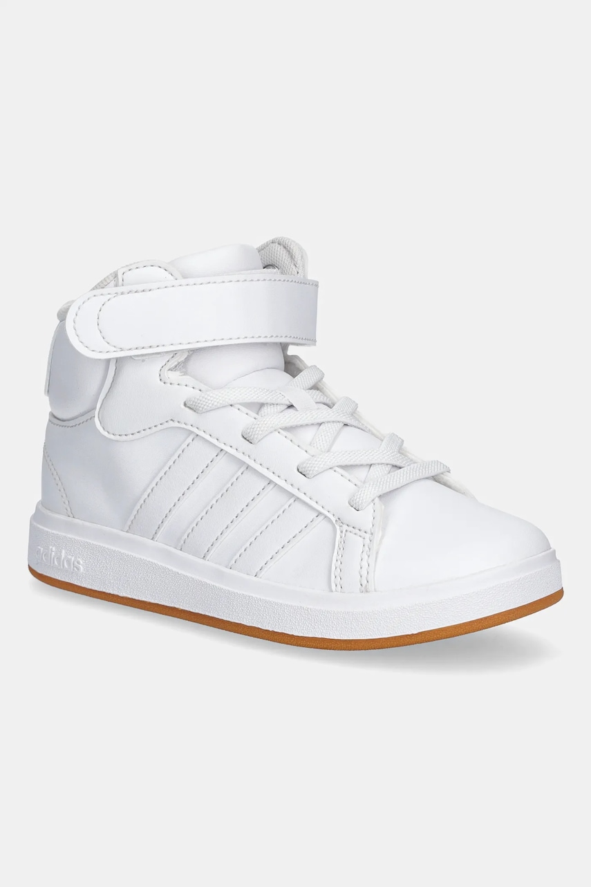 Dětské tenisky adidas GRAND COURT MID bílá barva, JR0803