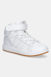 Dětské tenisky adidas GRAND COURT MID bílá barva, JR0803