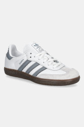 Dětské tenisky adidas Originals SAMBA OG bílá barva, JQ2841
