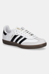 Dětské tenisky adidas Originals SAMBA OG bílá barva, JQ2850