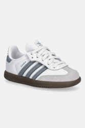 Dětské tenisky adidas Originals SAMBA OG bílá barva, JQ3195