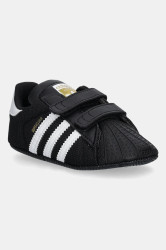 Dětské tenisky adidas Originals SUPERSTAR černá barva, JH9971