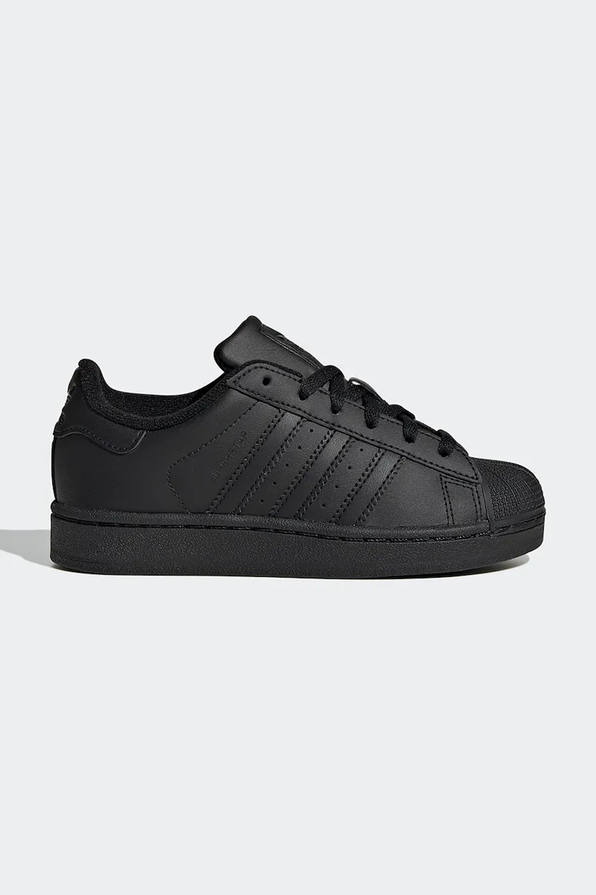 Dětské tenisky adidas Originals SUPERSTAR II černá barva, JH9983