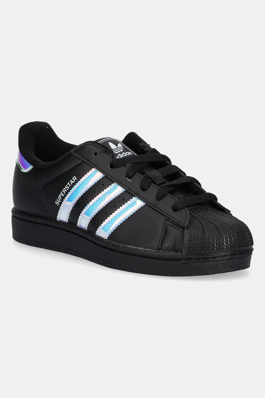 Dětské tenisky adidas Originals SUPERSTAR II černá barva, JQ2804