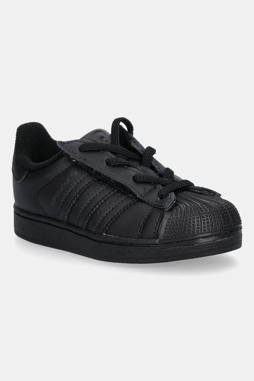 Dětské tenisky adidas Originals SUPERSTAR II černá barva, JR9415