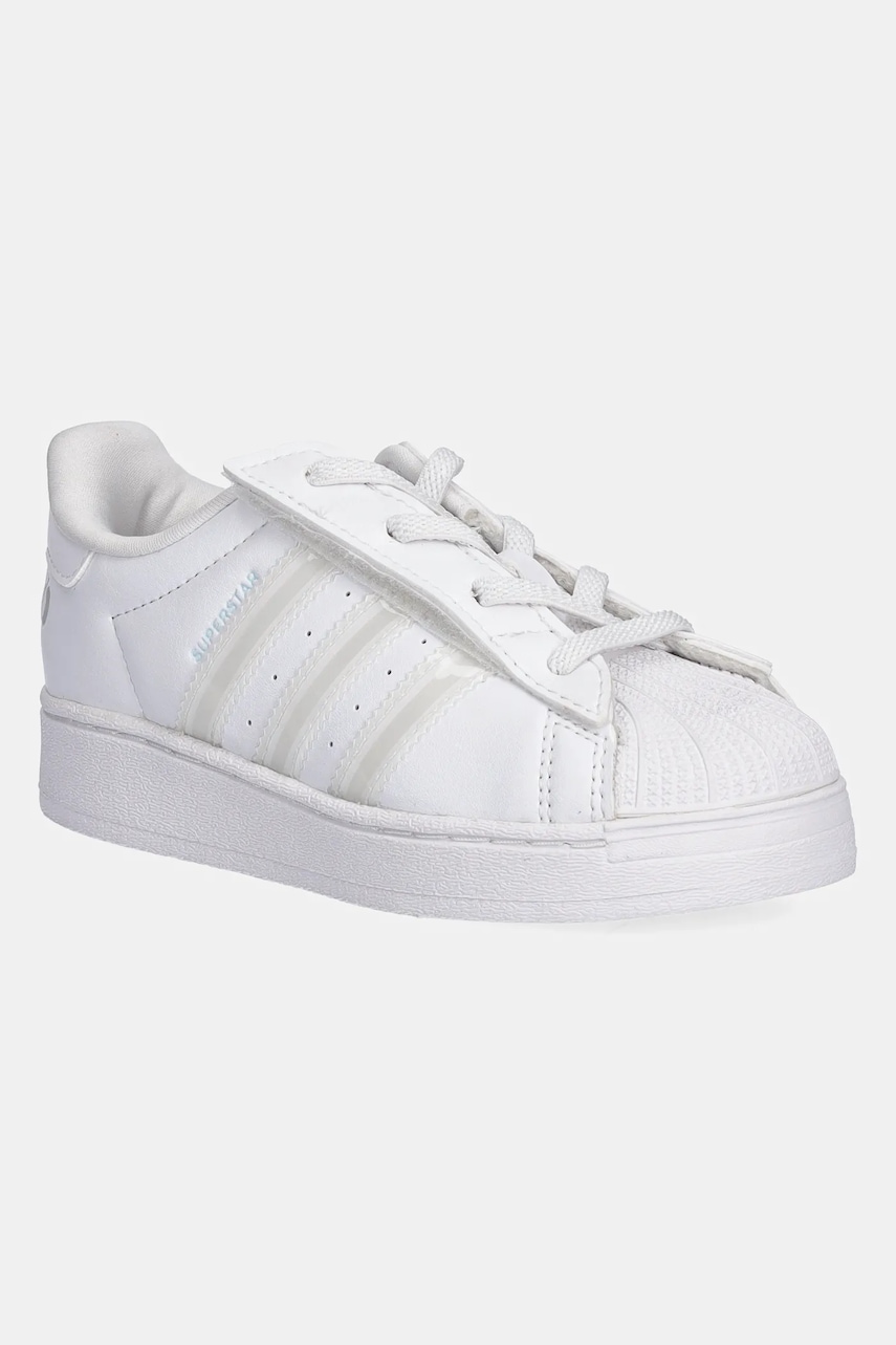 Dětské tenisky adidas Originals SUPERSTAR LED LIGHTS bílá barva, JQ6418