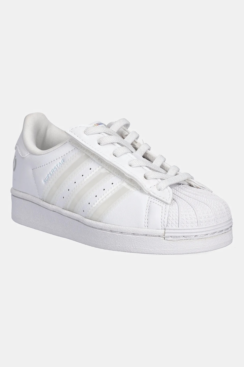 Dětské tenisky adidas Originals SUPERSTAR LED LIGHTS bílá barva, JQ6419