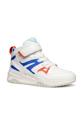 Dětské tenisky Geox PERTH bílá barva, J567RA.054FU