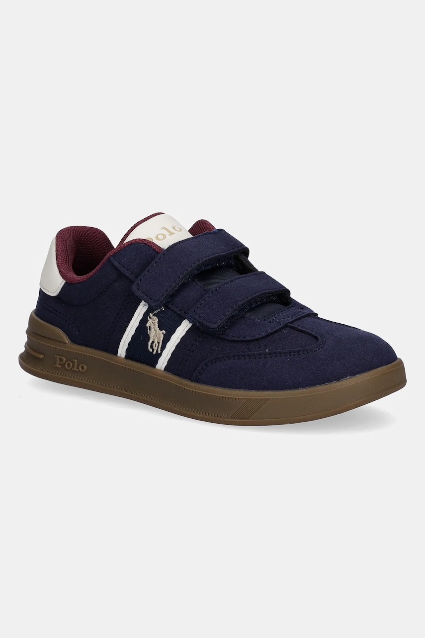 Dětské tenisky Polo Ralph Lauren HERITAGE COURT III T-TOE EZ tmavomodrá barva, RL03357411