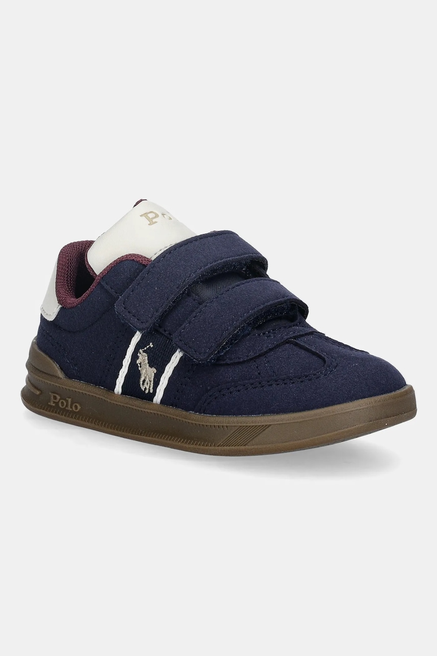 Dětské tenisky Polo Ralph Lauren HERITAGE COURT III T-TOE EZ tmavomodrá barva, RL03358411