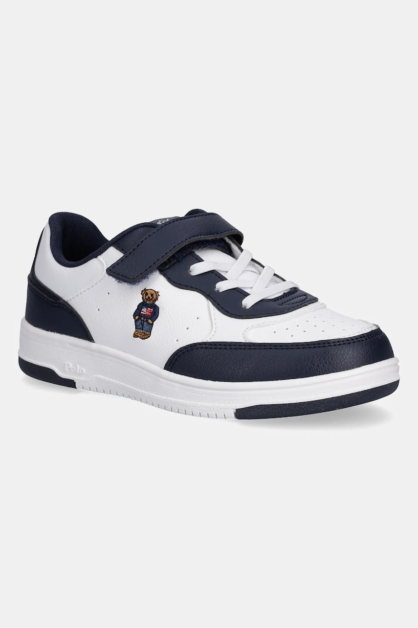 Dětské tenisky Polo Ralph Lauren MASTERS COURT II PS tmavomodrá barva, RL03403101