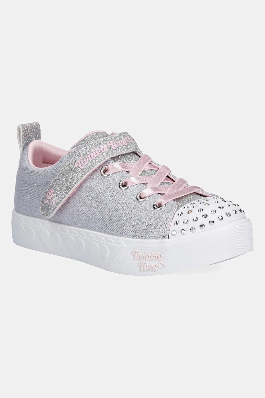 Dětské tenisky Skechers HEART STEPS - SHIMMER SWEETIE